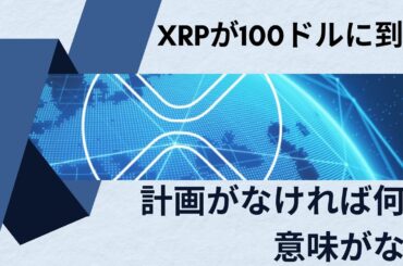 暗号通貨のCEOは、XRPが100ドルに達したとしても計画がなければあまり意味がないと語る。- BTC XRP #xrp #リップル #xrp リップル #xrp #btc