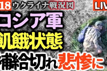 🍞【衝撃戦況】クピャンスクのロシア軍が飢餓状態！包囲され補給路断絶の恐怖【ウクライナ戦況LIVE】スームィ戦線でもロシア進軍停止