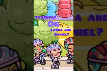 Samenta or Laura & Daniel #avatarworld #pazu #challenge #sport #competition #bike #roller #whatsup