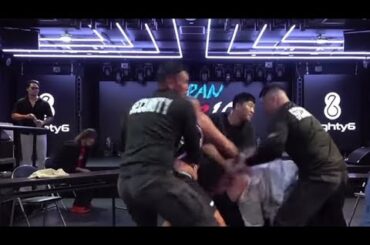 記者会見で突き飛ばされたのでドタキャンしようかな【BreakingDownと違って選手より運営が暴れます】