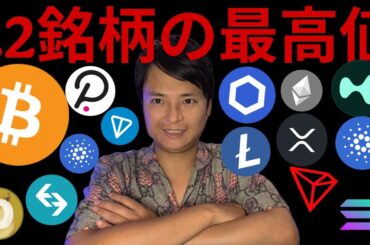 【重要】仮想通貨22銘柄 2025年最高値を分析した