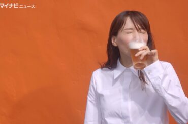 綾瀬はるか、ビールをグイっ！地元・広島への思いも明かす 『キリングッドエール』新CM＆メイキング・インタビュー映像公開