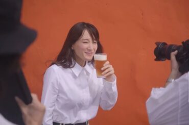 綾瀬はるか出演／キリンビール新CM「キリングッドエール 綾瀬さんの想い」篇 メイキング