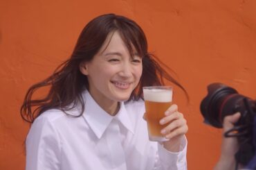 綾瀬はるか、キリンの次世代ビールブランドリーダーに！想いを語る