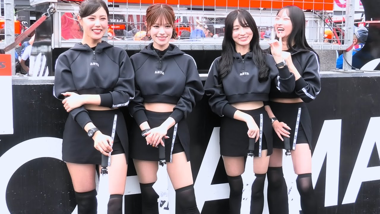 【広瀬晏夕さん/真木しおりさん/一之瀬優香さん/川瀬もえさん ARTA GALS 】SUPERGT ピットウォークの模様 スポーツランドSUGO 2025.09.21 【広瀬晏夕さん/真木しおりさん/一之瀬優香さん/川瀬もえさん ARTA GALS 】SUPERGT ピットウォークの模様 スポーツランドSUGO 2025.09.21