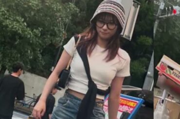 《ヘソ出し白Tで颯爽と》女優・芳根京子、乃木坂46のライブをお忍び鑑賞　ファンを虜にした「ライブ中の一幕」