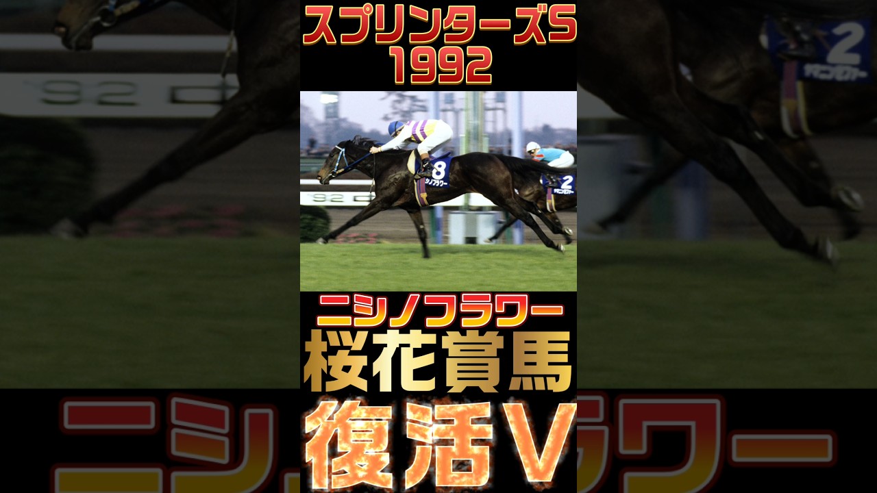 【過去のスプリンターズSプレイバック】桜花賞馬ニシノフラワー復活V #競馬予想 #競馬 #競馬予想 #スプリンターズs  #short #shorts  【過去のスプリンターズSプレイバック】桜花賞馬ニシノフラワー復活V #競馬予想 #競馬 #競馬予想 #スプリンターズs  #short #shorts