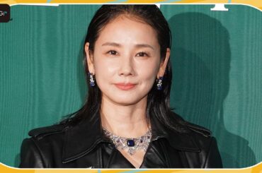 吉田羊、23カラットのサファイアネックレスを着けブルガリイベントに　伝統的なレースに「驚くほど気持ちがよいです」