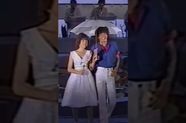 松田聖子 田原俊彦 ラブラブシーン💕👫💕