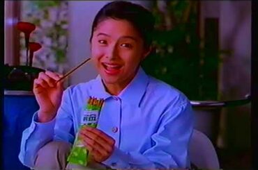 glico トマトプリッツ (1993.05) 水野真紀