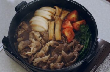 晩酌の流儀1-2022-7-FOOD CUT-壽喜燒(HD模式也無法還原原片精緻影像...)