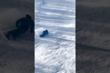 急斜面アイスバーンでショートターン！森田優香#shorts