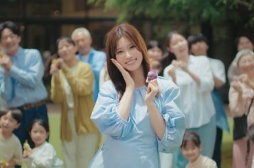 【生見愛瑠 (めるる)】 オリヒロ / ぷるんと蒟蒻ゼリー 「満足度」編 TVCM