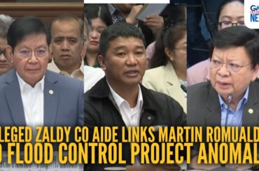 Alleged Zaldy Co aide links Martin Romualdez to flood control project anomaly | GMA Integrated News Alleged Zaldy Co aide links Martin Romualdez to flood control project anomaly | GMA Integrated News