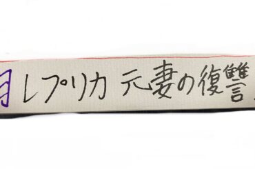 ドラマ部『レプリカ 元妻の復讐』感想動画です！！