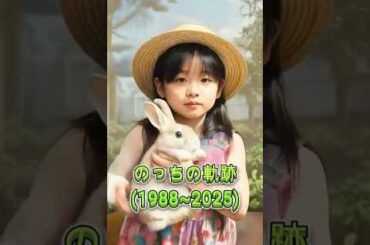 のっちの軌跡 ✨ 少女からPerfumeのアイコンへ