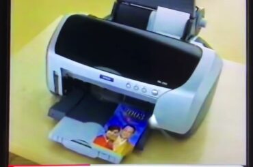 【CM】EPSON エプソン　カラリオ　年賀状2003年 初詣　優香【2002年】【平成14年】