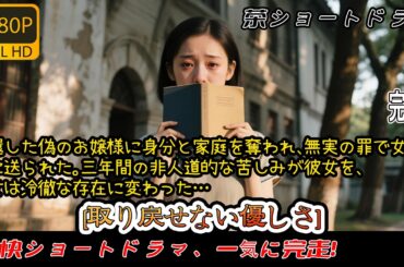 【日本語吹き替え完全版】彼女は許家の可愛いお嬢様だったが、帰還した偽のお嬢様に身分と家庭を奪われ、無実の罪で女子校に送られた。三年間の非人道的な苦しみが彼女を、彼女は冷徹な存在に変わった…