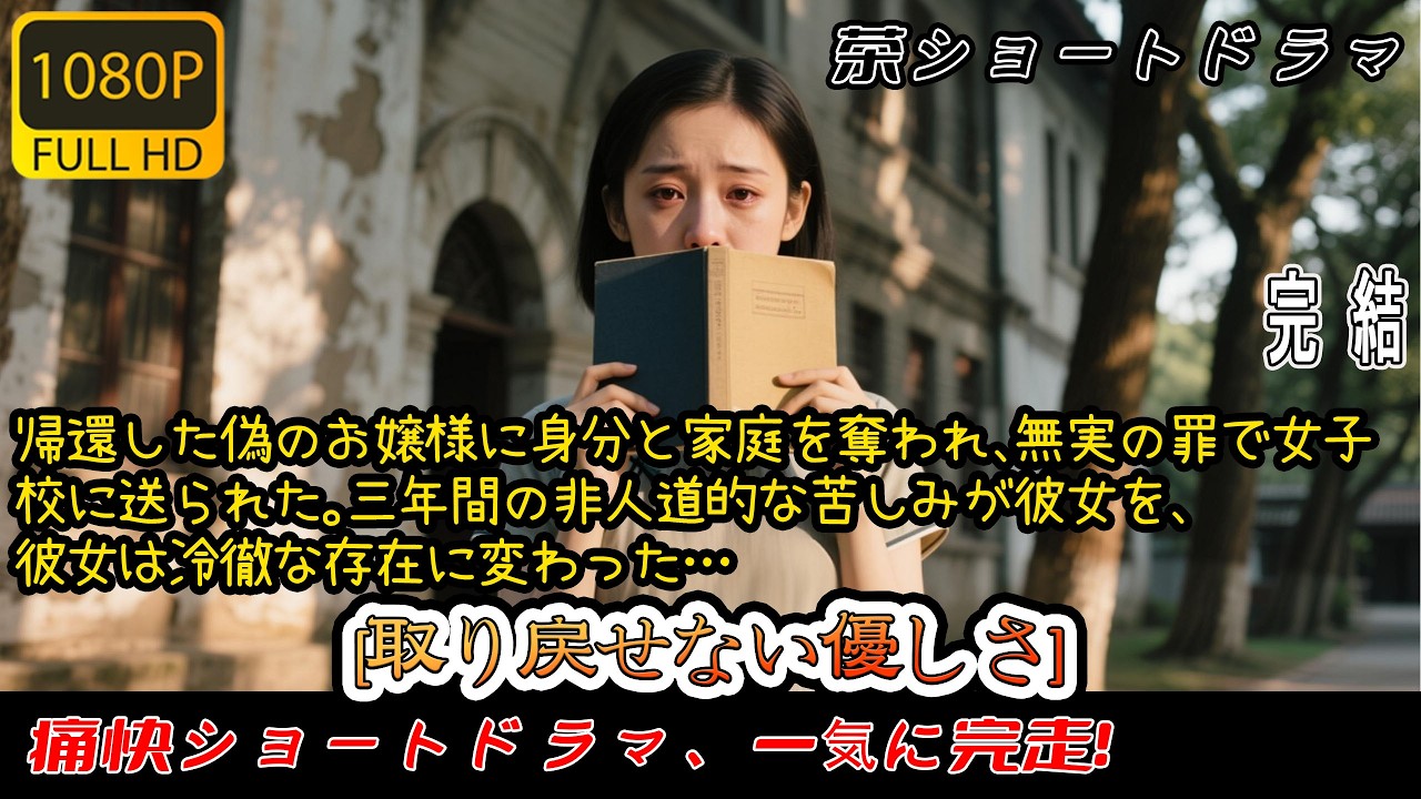 【日本語吹き替え完全版】彼女は許家の可愛いお嬢様だったが、帰還した偽のお嬢様に身分と家庭を奪われ、無実の罪で女子校に送られた。三年間の非人道的な苦しみが彼女を、彼女は冷徹な存在に変わった… 【日本語吹き替え完全版】彼女は許家の可愛いお嬢様だったが、帰還した偽のお嬢様に身分と家庭を奪われ、無実の罪で女子校に送られた。三年間の非人道的な苦しみが彼女を、彼女は冷徹な存在に変わった…