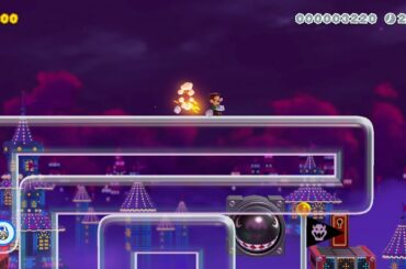 鍵を無視して上から行く！【マリオメーカー2】