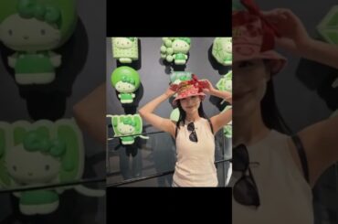 元AKB48 島崎遥香 大阪万博の思い出❤️大本命！日本館の藻類キティちゃん🍎