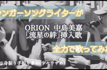 [全力で歌う]ORION 中島美嘉cover ｢流星の絆｣挿入歌を身振り手振り多めで歌ってみた