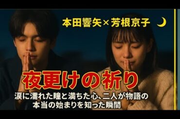 「本田響矢 × 芳根京子　🌙夜更けの祈り──涙に濡れた瞳と満ちた心、二人が物語の本当の始まりを知った瞬間」