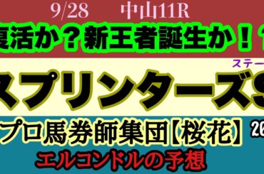 エルコンドル氏のスプリンターズステークス2025予想！！いよいよ秋のG1開幕！スプリント路線の猛者が集結！G1馬復活か！それとも世代交代の新王者誕生か？見逃し厳禁の高速決着だ！