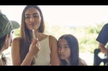 長谷川潤、12歳の娘・アイヴォリーさんと初の親子共演　花王・meritの新ヘアケアシリーズ『Osolo』のCMで