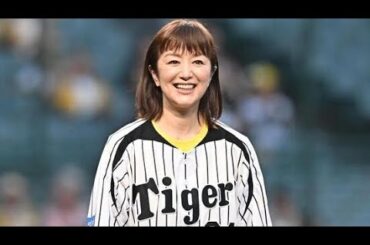 ⚾鈴木京香、甲子園で感動のファーストピッチ✨