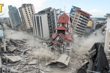 Massive 6.9 Earthquake in Philippines Now! Cebu Shook,People in Panic!