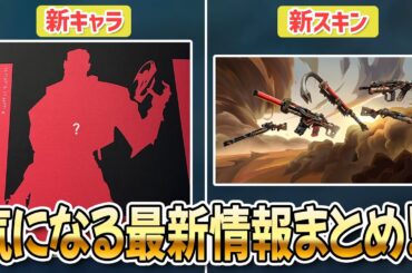 新ゲームモード、新エージェント、新スキンなどの最新情報まとめ！【 VALORANT ヴァロラント 】