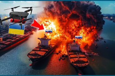 Ukraine Waited for 200,000-ton Ship to Be Filled with Oil – Then 1,200kg of Bombs Hit the Port
