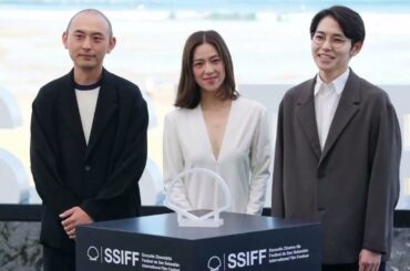 🔥＜中村アン＞スペイン映画祭デビュー✨胸元ざっくりワンピ＆色香漂うキャミ姿に観客ざわつく😍💃