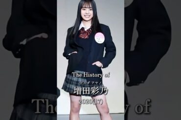増田彩乃の歴史#きゅーすと #アイドル #増田彩乃#ちょけ#ちょけ田#今日好き
