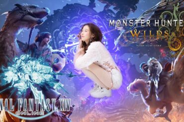 初見🦖モンハン✖FF14💎