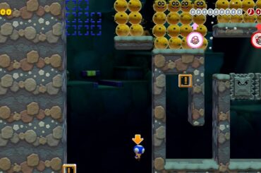 落ちたら制作者用隠しゴール【マリオメーカー2】