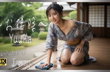 Evening greetings~Yuuka~お掃除 9/24 夕方の挨拶  通常版 21 years old~ #beauty #photography #4k #lofi #love
