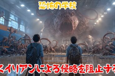 地球外寄生生物が学校全体を血に飢えた怪物軍団に変える【映画紹介】