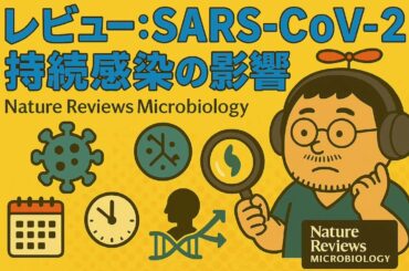 【医療者向け・音声のみ】新型コロナウイルス「持続感染」の真実：変異株の起源とロングコビットの謎を徹底解明　Nat Rev Microbiol