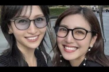 美美美って感じ」横山ルリカ、同い年アナとお揃いモノトーンコーデ姿「好みがぴったり」「眼鏡姿も素敵」