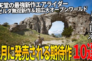 遂に来たか..11月発売注目の新作ゲーム10選！任天堂の最強新作エアライダー＆ゼルダ無双新作まで/延期を繰り返しすぎたイナイレ新作＆超広大オープンワールドの期待作まで和ゲーがとにかく熱い