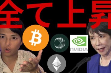 仮想通貨や株、ゴールド全て年末上昇？アルトバブル到来？高市早苗は本当に追い風か