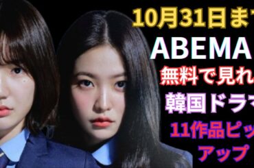 【ABEMA】見なきゃ損！無料で見れる韓国ドラマ11選