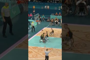 才能と精度🏀🔥 #車いすバスケットボール