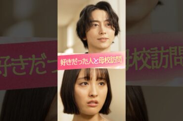 『好きだった人と母校訪問』#ときめき図鑑 #ショートドラマ #大友花恋 #池田匡志 #はなさきじゅりな #西廣竜史