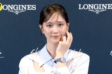 本田翼、エレガンス感じるのは人の歩く姿／「ロンジン プリマルナ」発表記念イベント