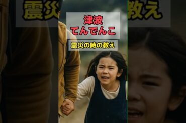 家族を置いて逃げろ！？“津波てんでんこ”の本当の意味#防災 #災害 #雑学