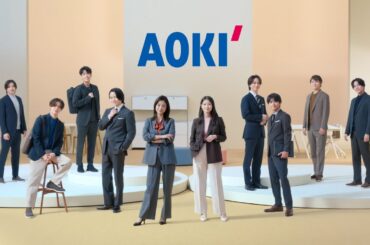 【AOKI】SUITing. CM30秒 上戸彩さん＆今田美桜さん&timeleszさん出演