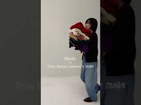 美月が #poloralphlauren のニットをお届け🧶